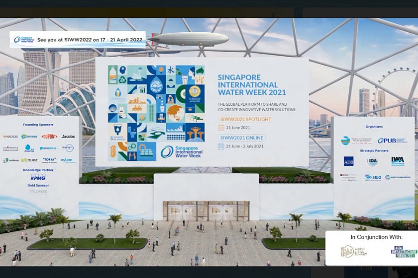SIWW2021: Virtual Expo Starts Ahead of Singapore Water Event